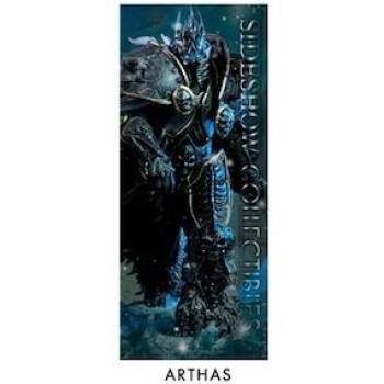 Sideshow World of Warcraft Arthas the Lich King banner